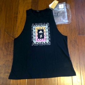 Peloton Adidas Black Tank NWT